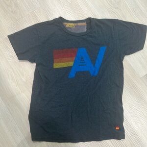 Gray aviator nation tee